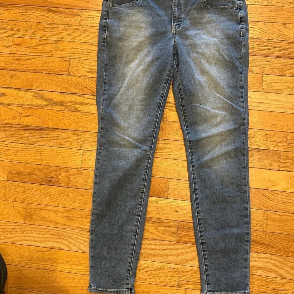SO Men's Skinny Jeans in Washed Blue